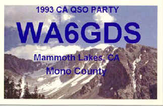 CQP93 QSL Card